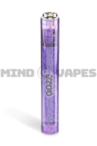 Ooze Slim Clear Series Vape Pen Battery Ultra Purple