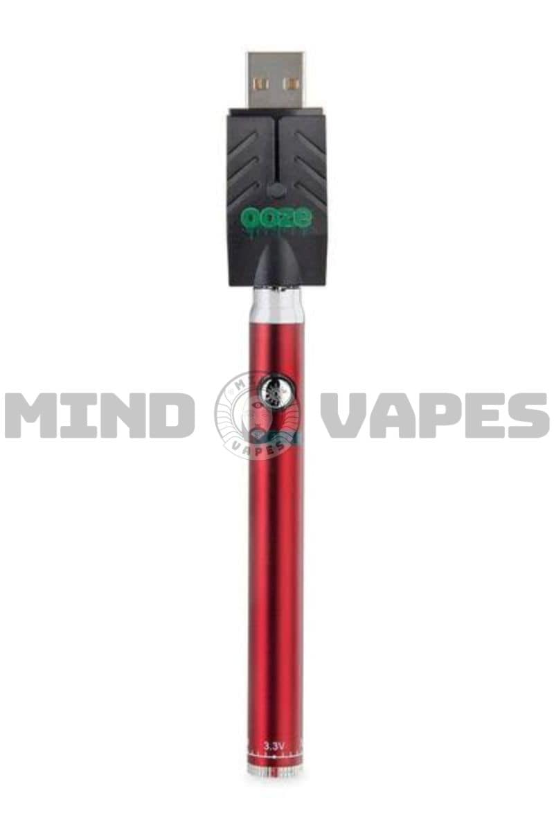 Ooze Slim Twist Pen Battery (1.0 version) Ruby Red