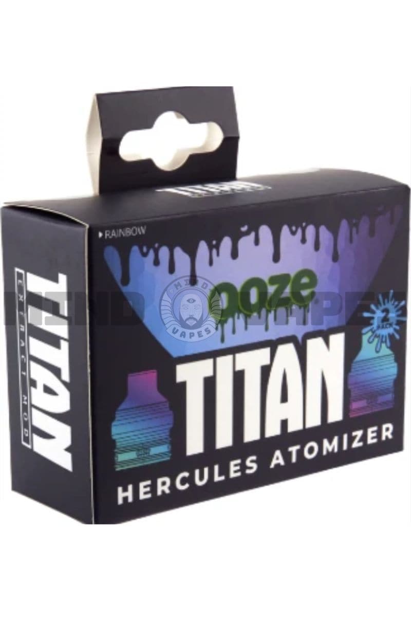 Ooze Titan Atomizer (2 Pack) Rainbow