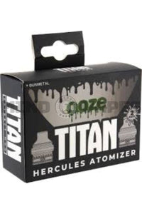 Ooze Titan Atomizer (2 Pack) Gunmetal