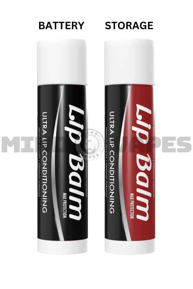 Smyle Labs Lip Balm Penjamin 510 Battery Black/Red