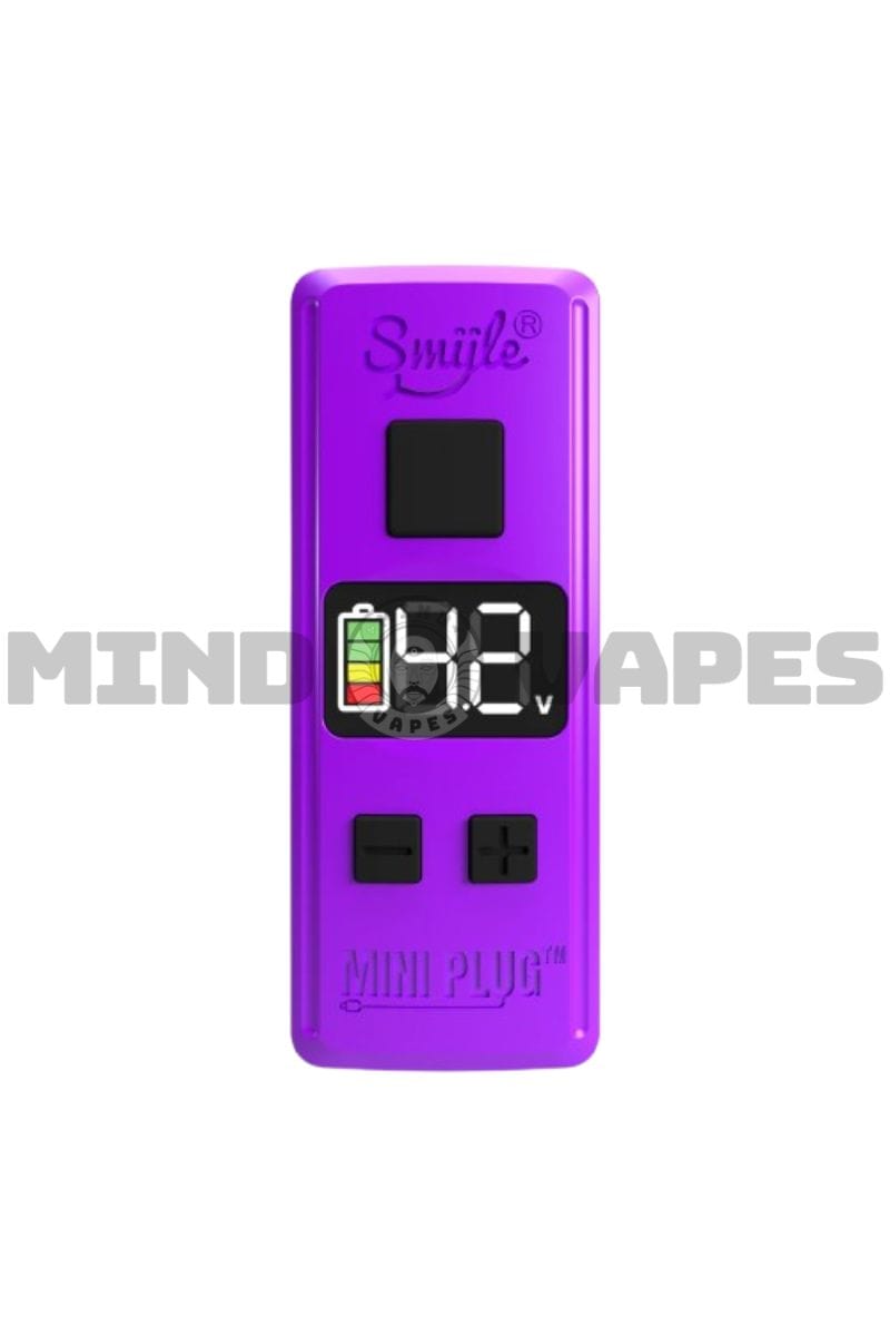 Smyle Labs Mini Plug 510 Battery | Built-in Charger | Mind Vapes Smyle Labs Mini Plug 510 Battery | Built-in Charger | Mind Vapes