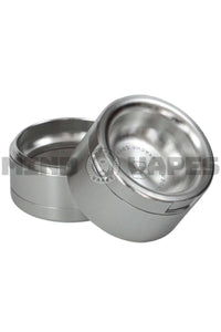 Stache Products - GRYNDER 4 Piece Dry Herb Grinder N.Y.A.G. Silver