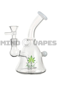 The Kind Glass 6 inch Mini Bong Dab Rig White Jade