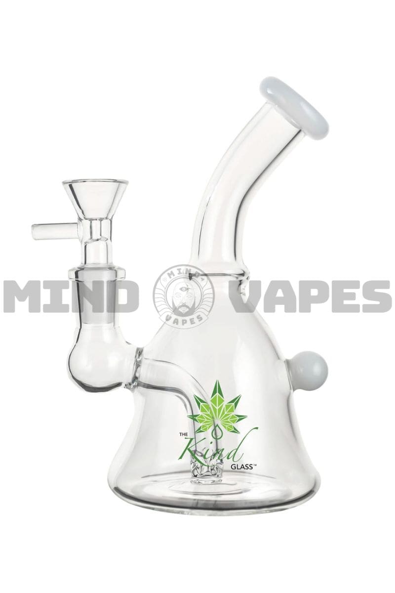 The Kind Glass 6 inch Mini Bong Dab Rig White Jade