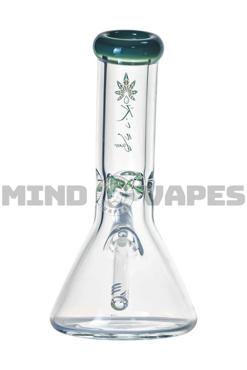The Kind Glass 9mm Clear Glass with Bent Neck Beaker Bong