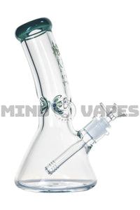 The Kind Glass 9mm Clear Glass with Bent Neck Beaker Bong