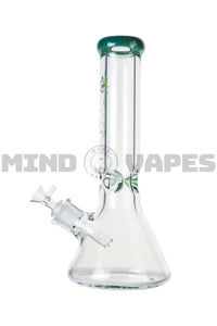 The Kind Glass 9mm Straight Neck Beaker Bong 12 Inch