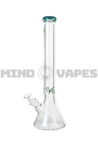 The Kind Glass 9mm Straight Neck Beaker Bong 18 Inch