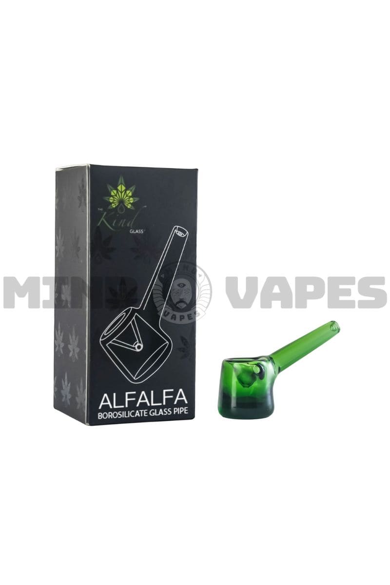 The Kind Glass Alfalfa Glass Hand Pipe | Mind Vapes The Kind Glass Alfalfa Glass Hand Pipe | Mind Vapes