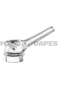 The Kind Glass Alfalfa Hand Pipe Clear