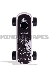 Wulf Mods Deck Skateboard Cart Battery White Black Spatter