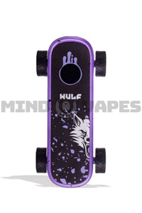 Wulf Mods Deck Skateboard Cart Battery Purple Black Spatter