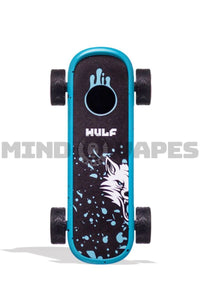 Wulf Mods Deck Skateboard Cart Battery Blue Black Spatter