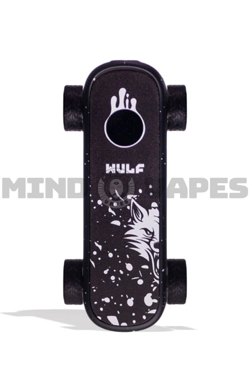 Wulf Mods Deck Skateboard Cart Battery Black White Spatter