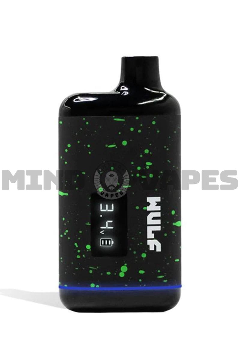 Wulf Mods RECON Discreet Cartridge Battery Black Green Splatter