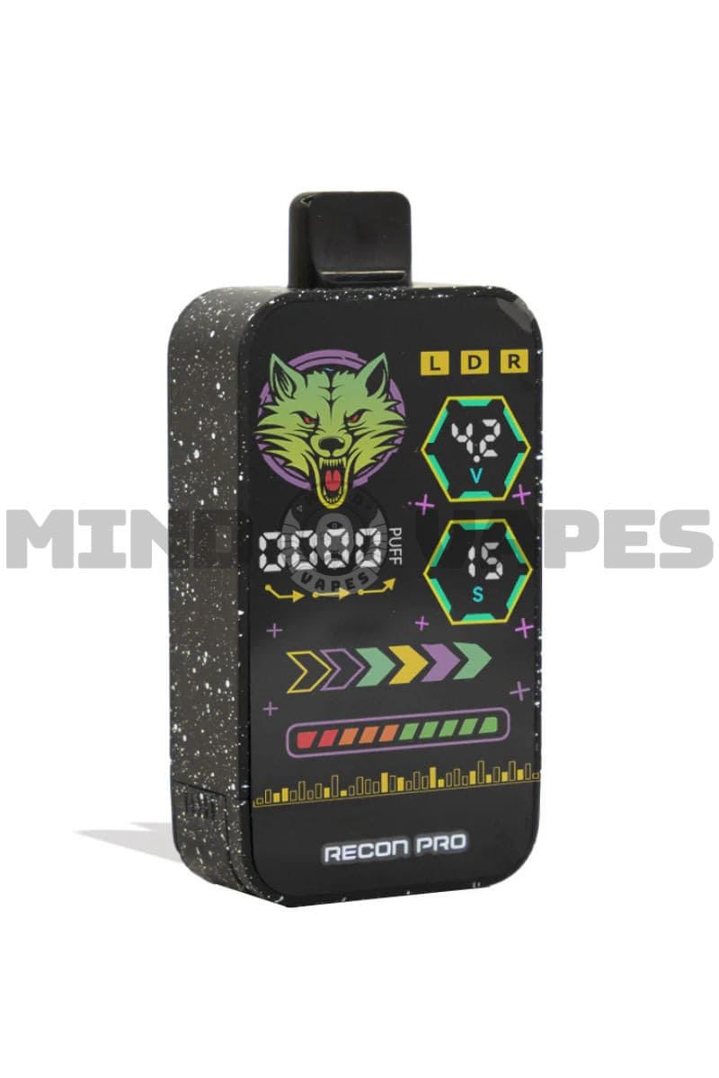 Wulf Mods Recon PRO Dual Cartridge Battery Black White Splatter