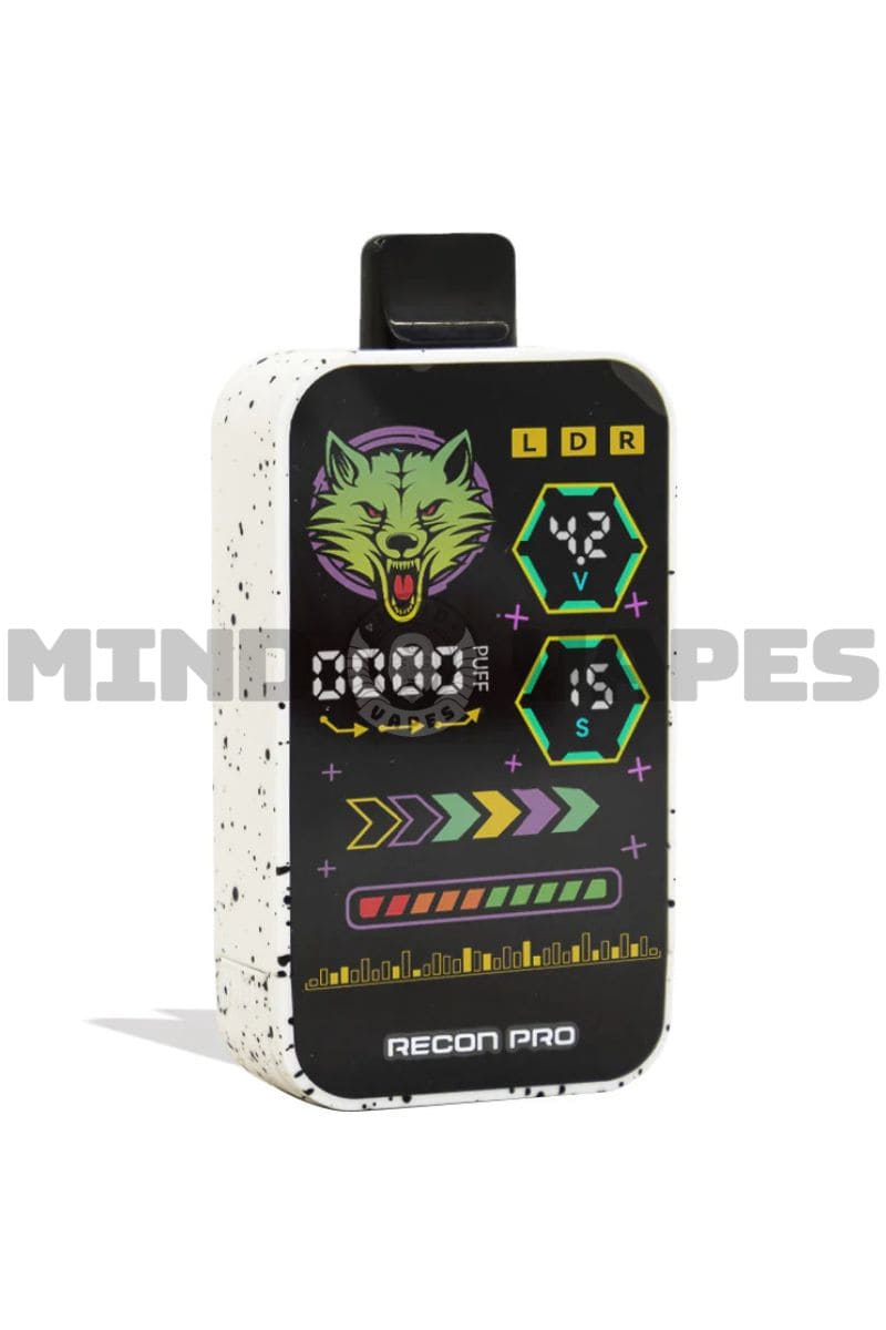 Wulf Mods Recon PRO Dual Cartridge Battery White Black Splatter