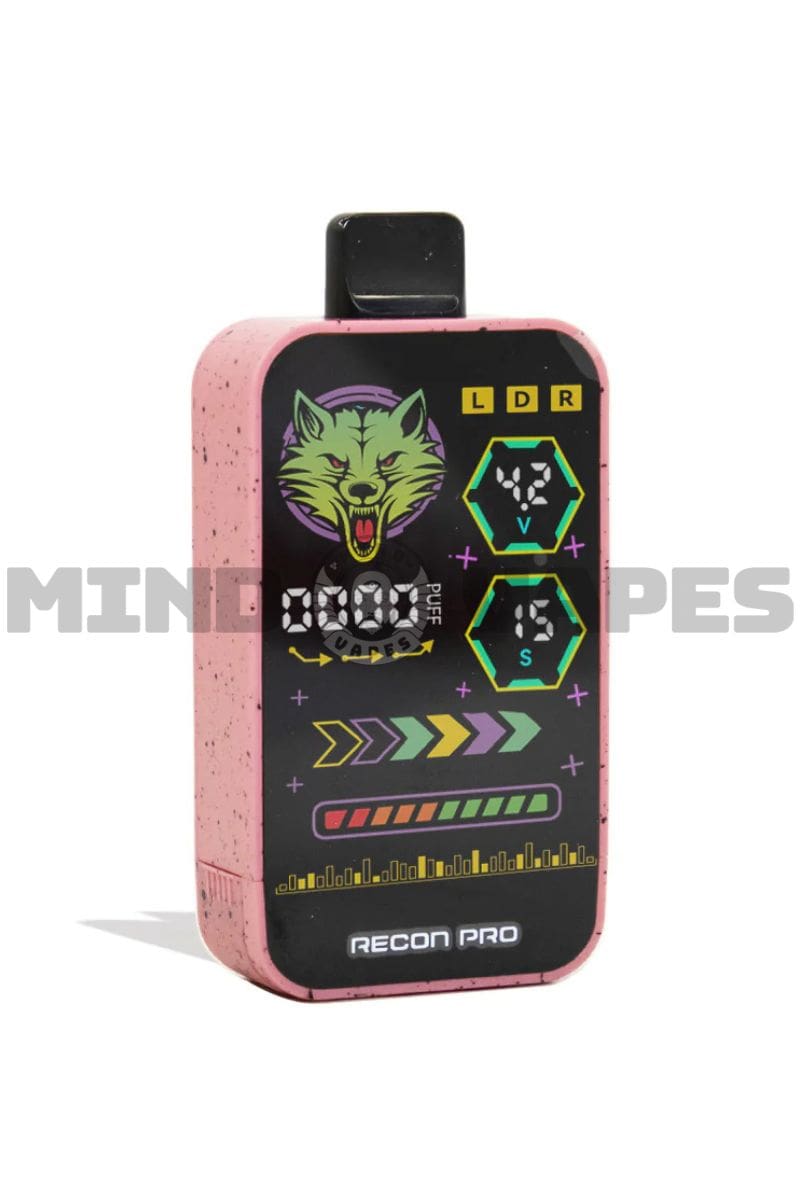 Wulf Mods Recon PRO Dual Cartridge Battery Pink Black Splatter