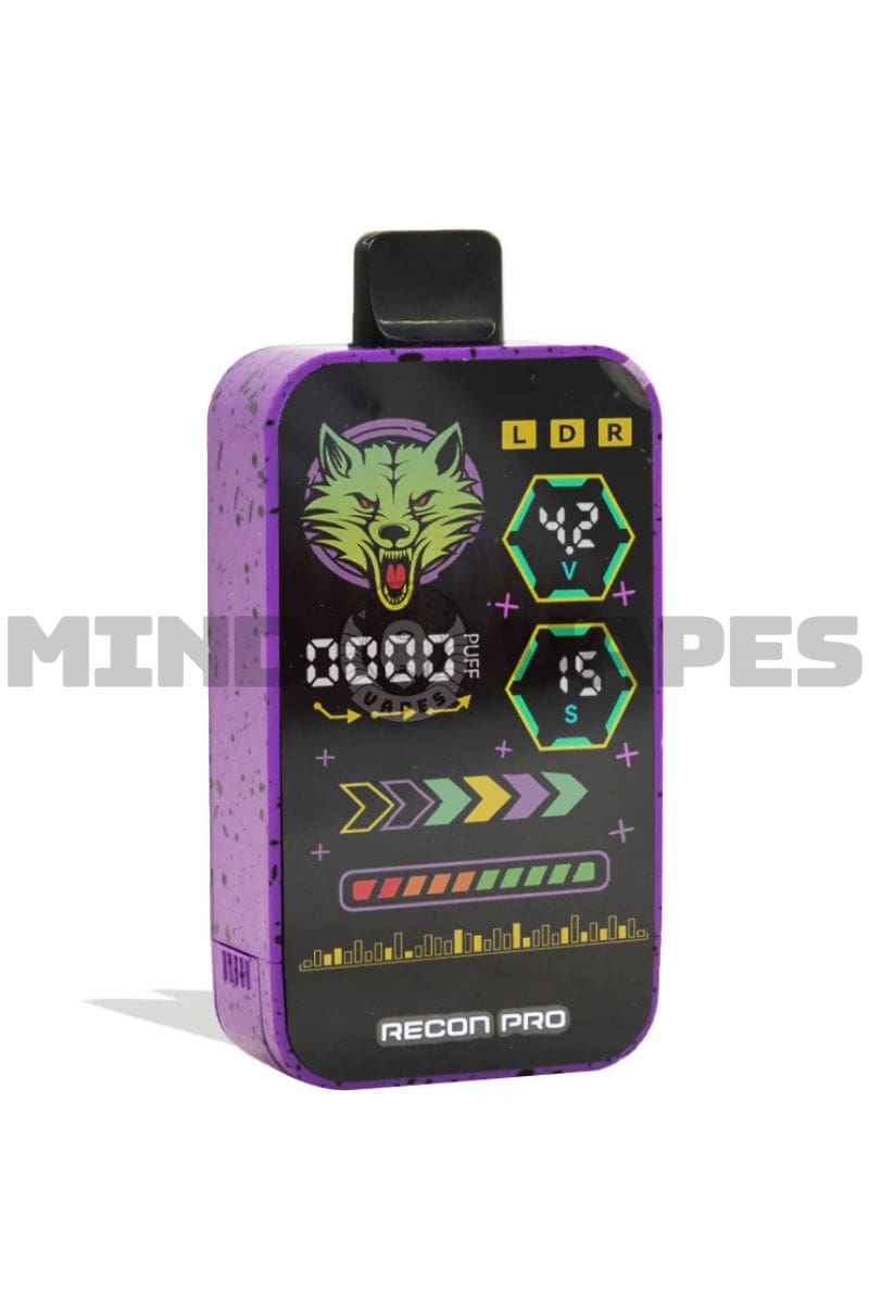 Wulf Mods Recon PRO Dual Cartridge Battery Purple Black Splatter