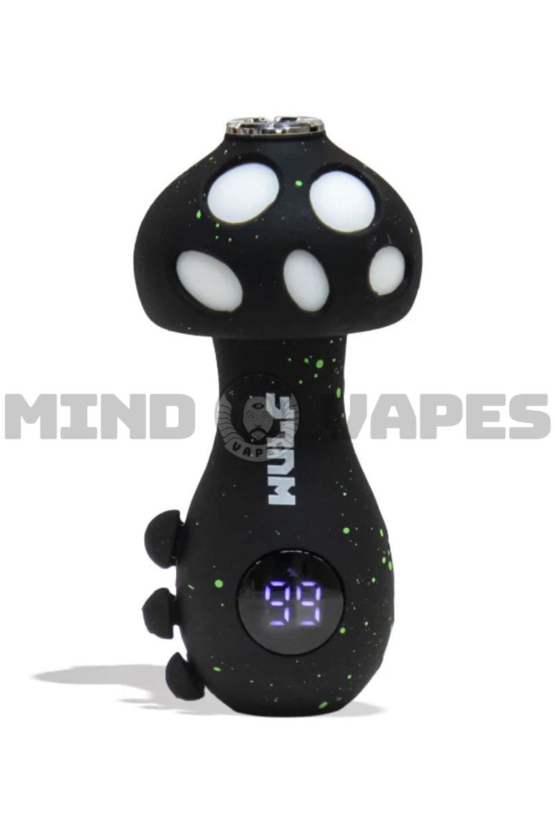 Wulf Mods TRYP Mushroom Vape Pen Battery Black Green Spatter