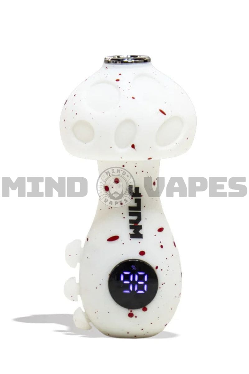 Wulf Mods TRYP Mushroom Vape Pen Battery White Red Spatter