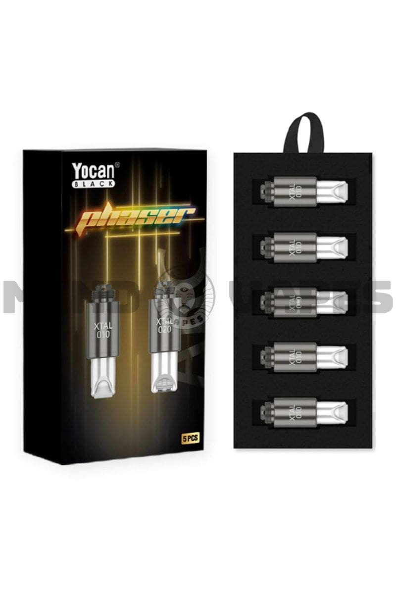 Yocan Black XTAL Tips for Phaser Arc (5-Pack)
