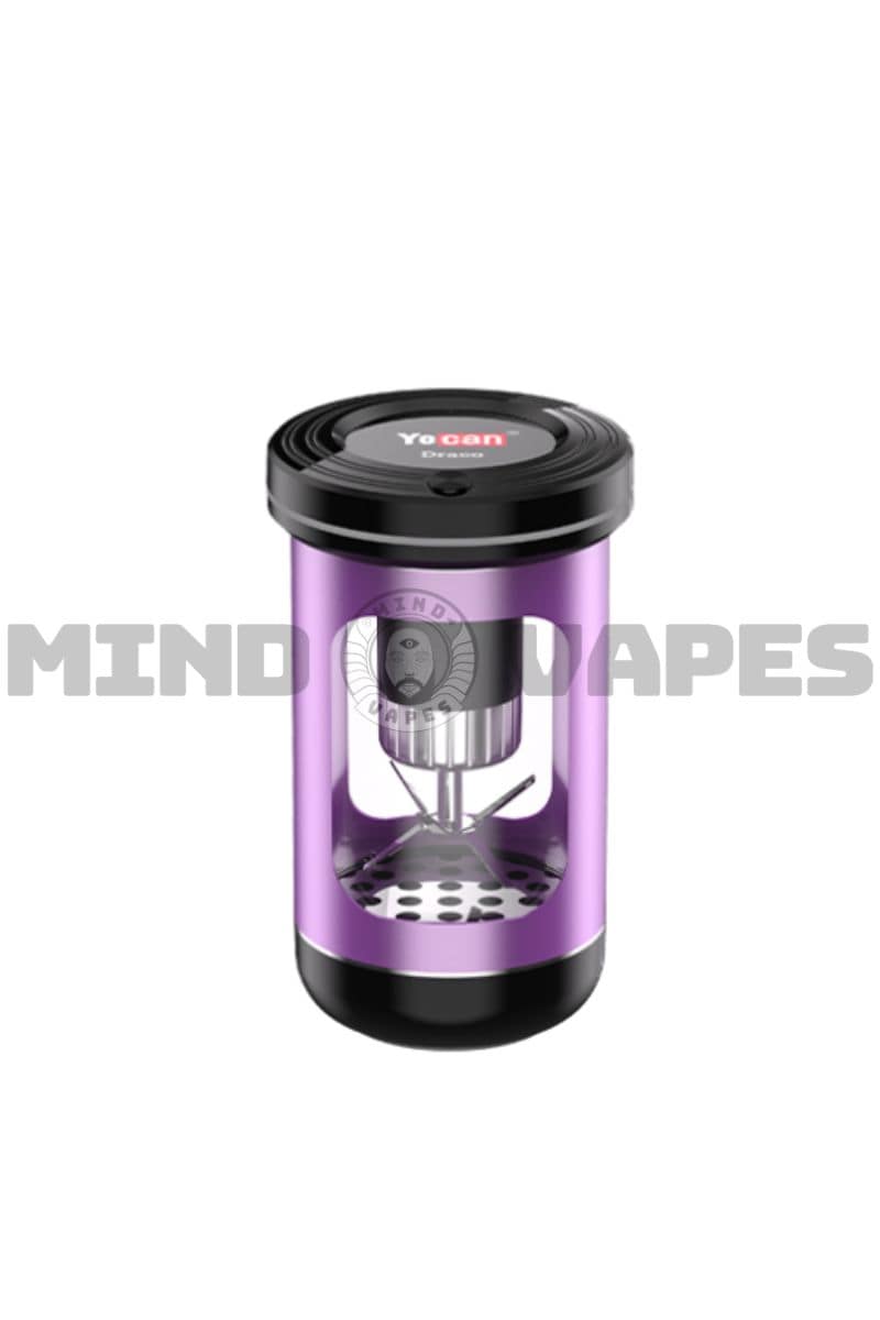 Yocan Draco Smart e-Grinder for Dry Herb Purple