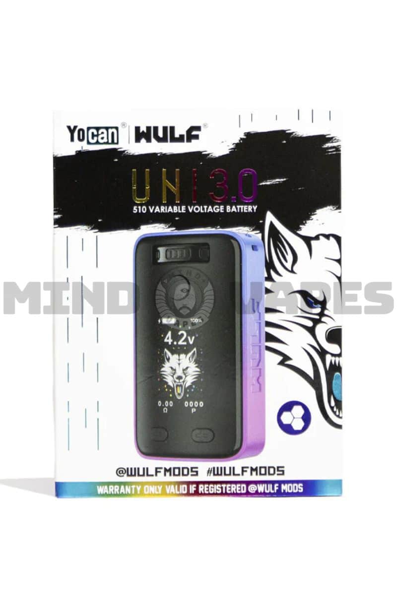 Yocan UNI 3.0 Cart Battery Wulf Mods / Full Color