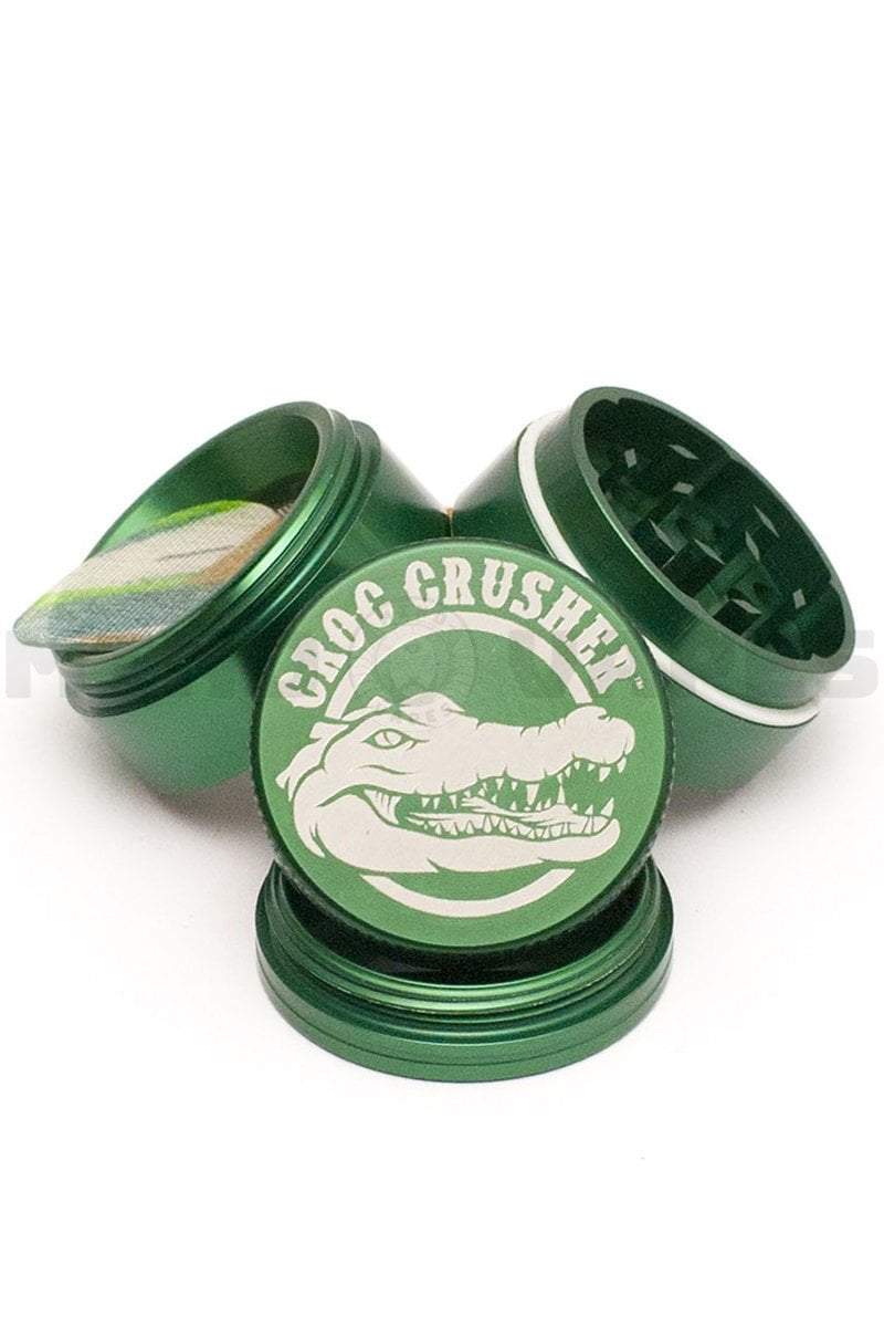 Croc Crusher - 1.5 inch 4 Piece Grinder Green