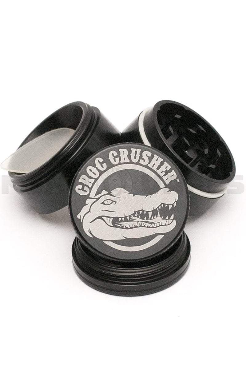 Croc Crusher - 1.5 inch 4 Piece Grinder Black