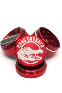 Croc Crusher - 1.5 inch 4 Piece Grinder Red