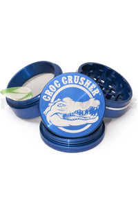 Croc Crusher - 2.2 inch 4 Piece Grinder Blue