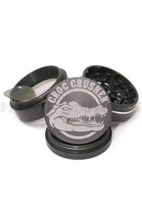 Croc Crusher - 2.2 inch 4 Piece Grinder Gun Metal