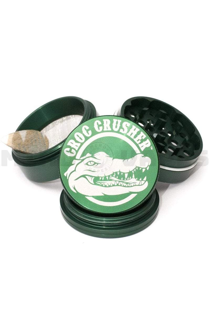 Croc Crusher - 2.2 inch 4 Piece Grinder Green