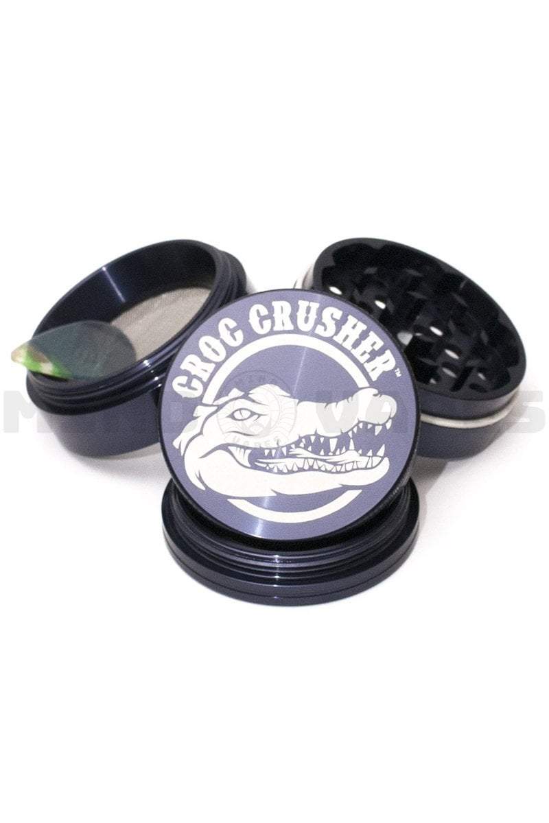 Croc Crusher - 2.2 inch 4 Piece Grinder Grey