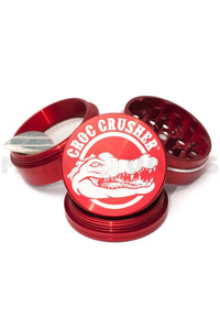 Croc Crusher - 2.2 inch 4 Piece Grinder Red