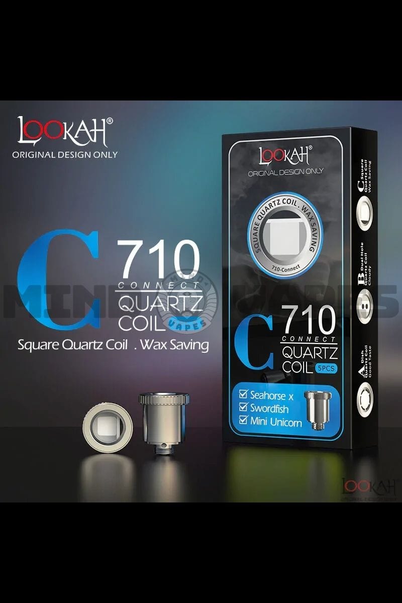 Lookah 710 Thread Coils (5 Pack) Type C (Square Plate Atomizer)