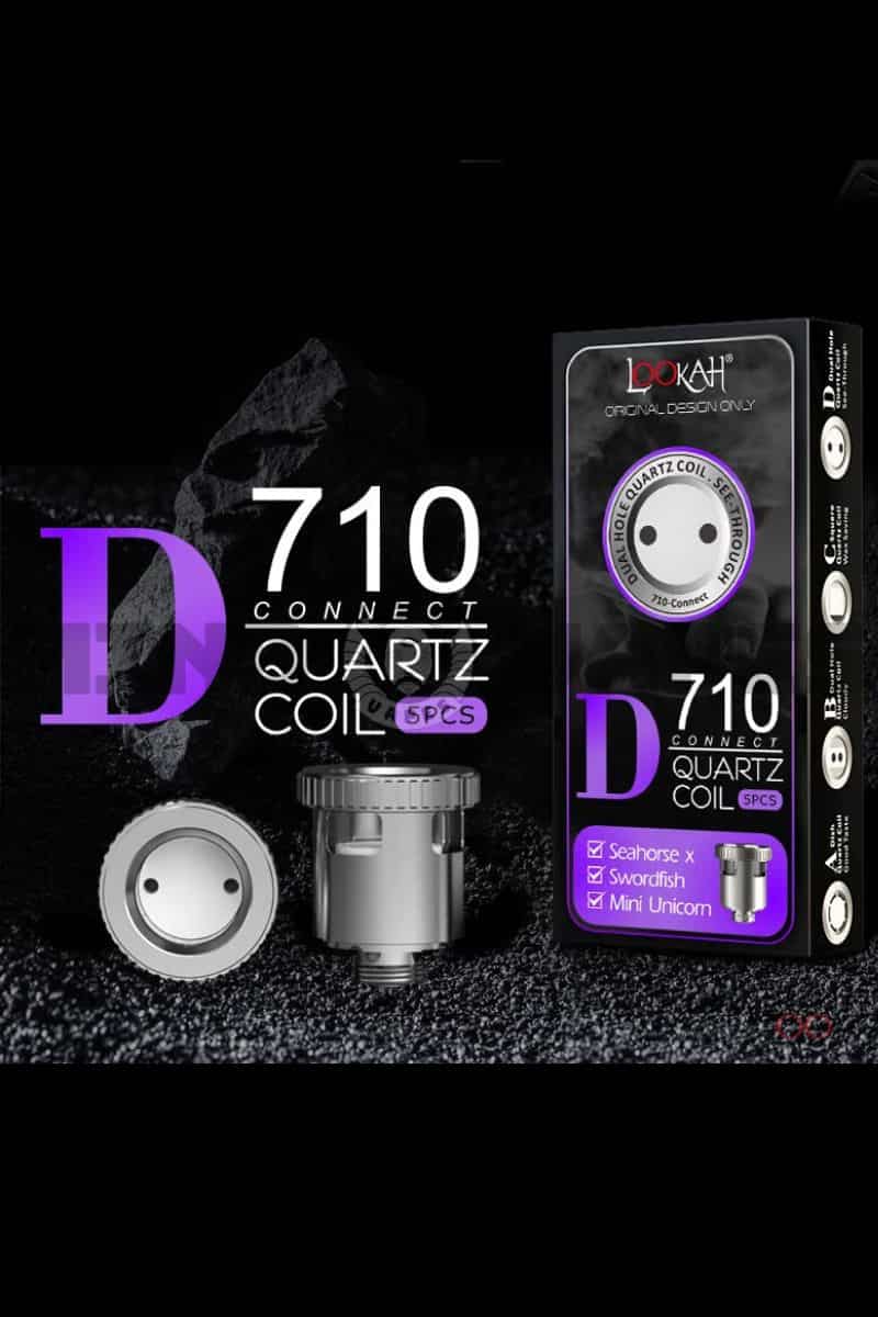 Lookah 710 Thread Coils (5 Pack) Type D (See-Through Atomizer)