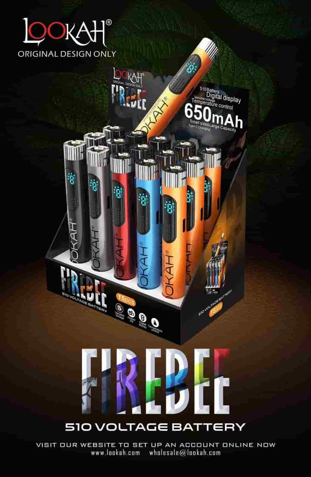 Lookah Firebee 510 Thread Cart Battery