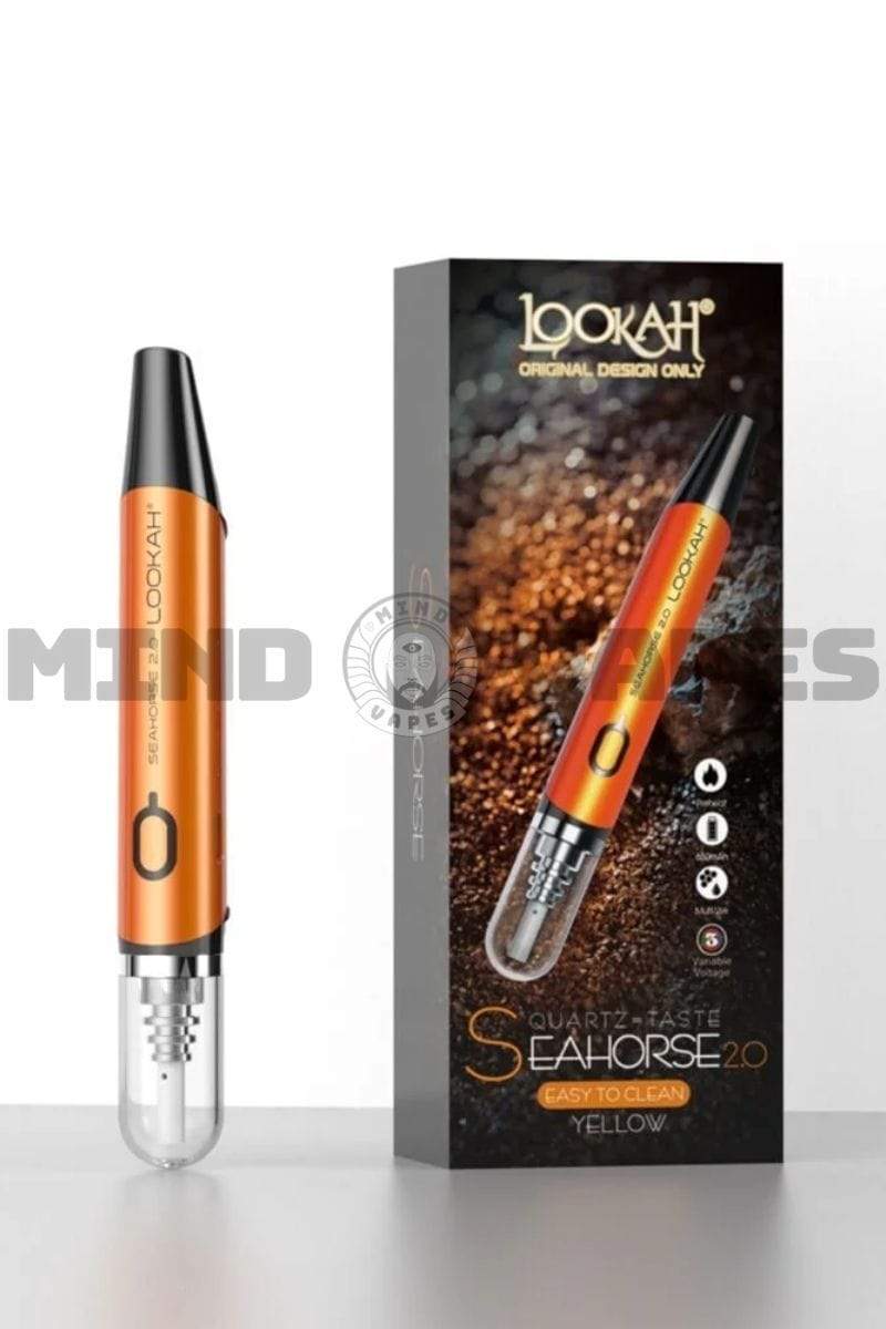 Lookah Seahorse 2.0 E-Nectar Collector Vape Pen Orange