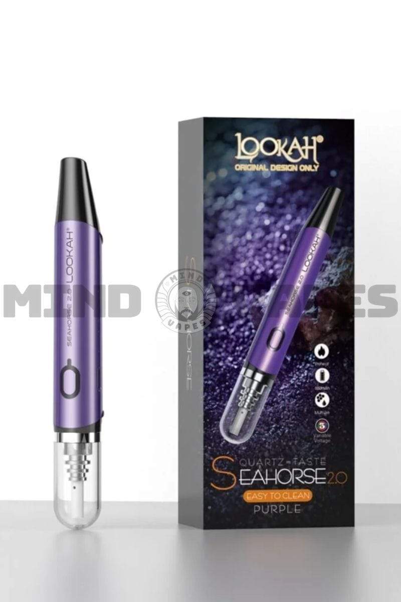 Lookah Seahorse 2.0 E-Nectar Collector Vape Pen Purple