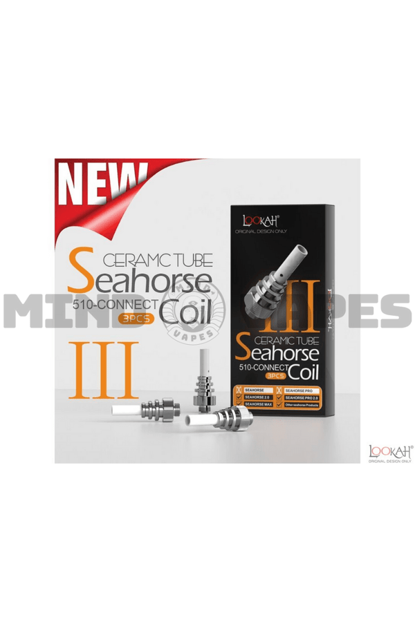 Lookah® - Seahorse Quartz Coils 510-Connect - 5 Coils -SmokeDay