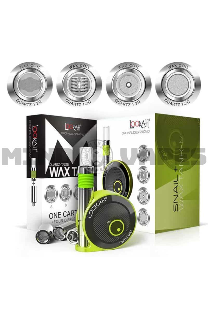 Lookah Snail 2.0 Wax Bundle Vaporizer Kit