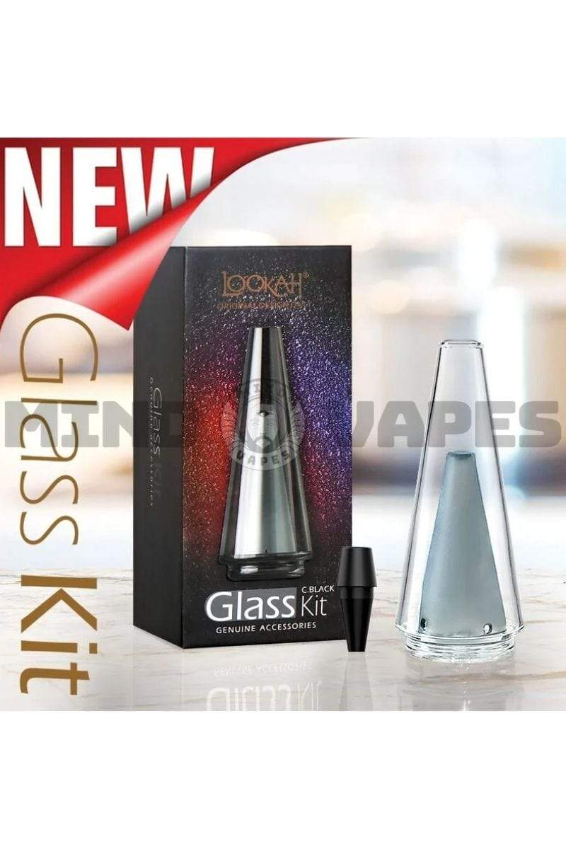 Lookah Unicorn and Seahorse Replacement Glass Kit Gray