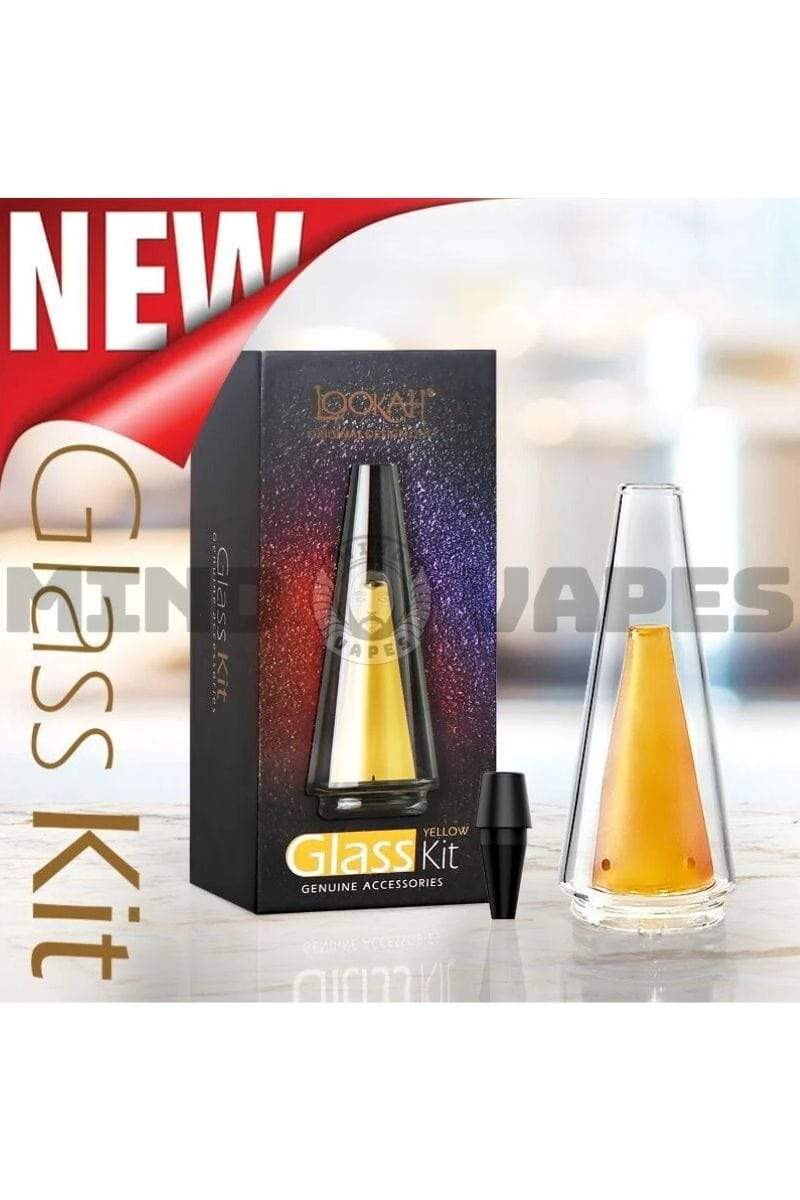 Lookah Unicorn and Seahorse Replacement Glass Kit Orange