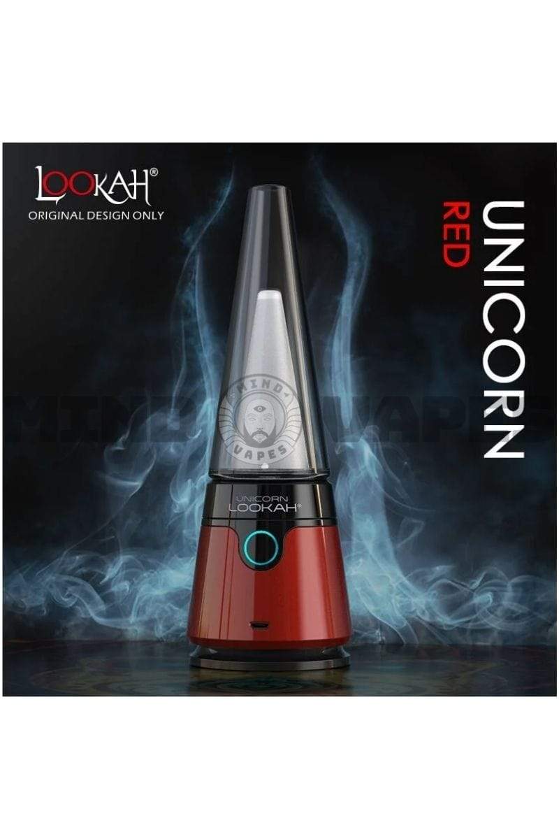 Lookah Unicorn Electronic Dab Rig Red