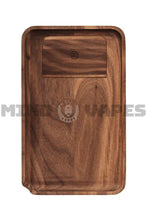 Marley Natural Black Walnut Rolling Tray (Small/Large) Small