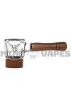 Marley Natural Glass & Walnut Spoon Pipe