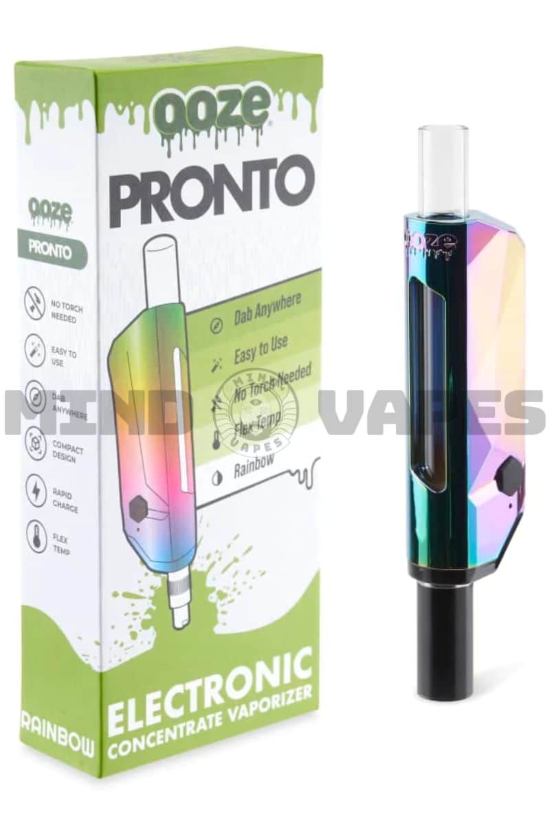 Ooze Pronto Electric Nectar Collector Rainbow